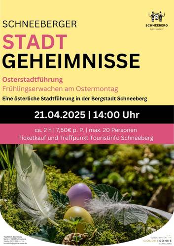 Schneeberg Osterstadtführung 2025